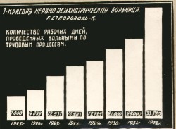 Фотография. Трудотерапия в Ставропольской психиатрической больнице. 1930-е гг. Из фотоальбома главного врача А.Я. Доршта 1939 г.